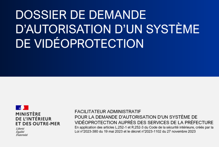 Autorisation préfectorale d'un système de vidéoprotection