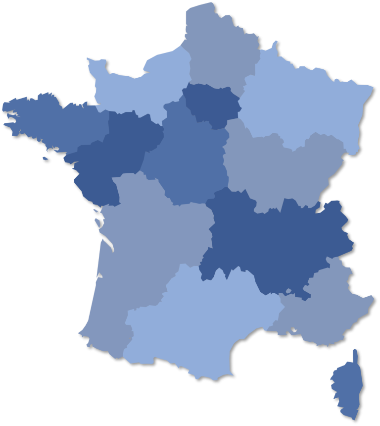 CARTE FRANCE ALENS